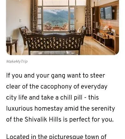 Kasauli Edge Apt With Balcony Exterior photo